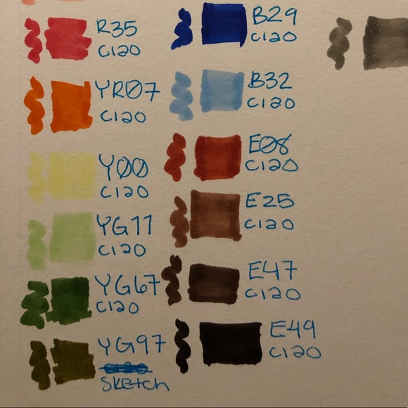 Set of 24 brand new copic marker mix - Picture 5 of 6